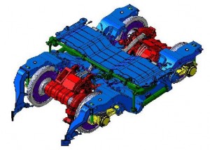 Figure 3 Motorised bogie