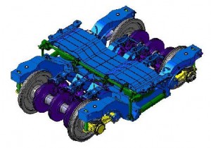 Figure 4 Trailer bogie