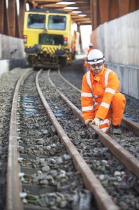 First Crossrail tracks laid 