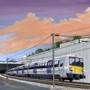 Artist's impression of Crossrail