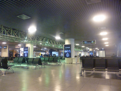 Eurostar Departure area at Gare du Midi