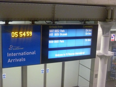 Eurostar-arrivals-(on-time)-at-St-Pancras