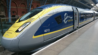 Eurostar unveils new sleek e320 train