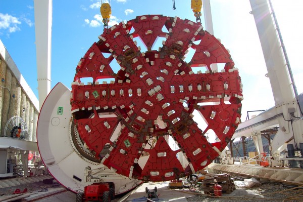 Figure 12 Cutterhead of the TBM for the Finne Tunnel5