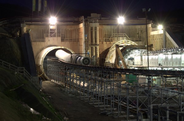 Figure 13 The two parallel bores of the Finne Tunnel5