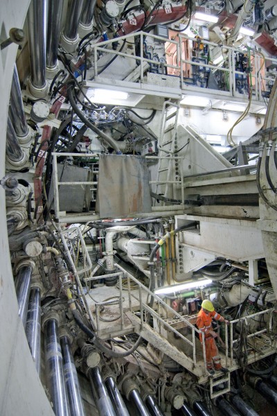 Figure 14 Back side of the TBM for the Finne Tunnel5