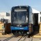 First Tram Train on its way to South Yorkshire