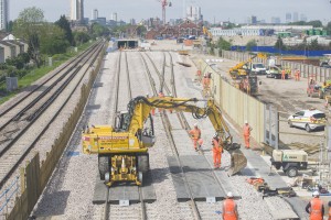 First mile of dedicated Crossrail track complete