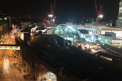 First rails arrive at Borough Viaduct for London Bridge Thameslink Programme