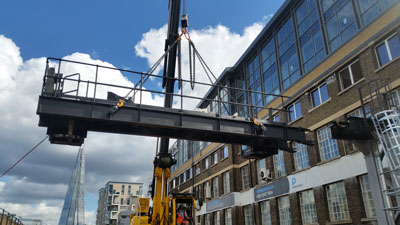 First rails arrive at Borough Viaduct for London Bridge Thameslink Programme