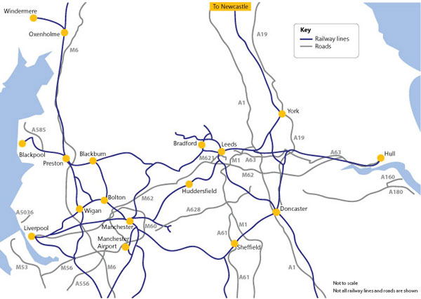 Government-sets-out-13-billion-transport-blueprint-for-Northern-Powerhouse-Map