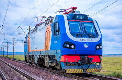 High-speed record set in Kazakhstan with KZ4AT locomotive