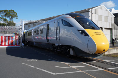 Hitachi Unveils Train for the UK Intercity Express Programme