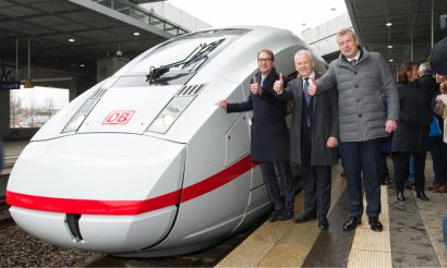 ICE 4 long-distance train for Deutsche Bahn unveiled 