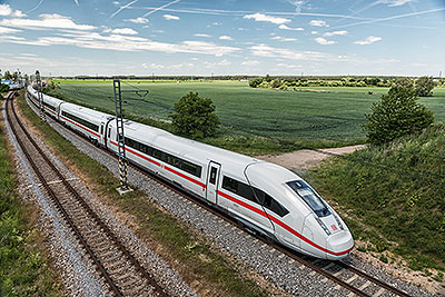 ICx high-speed train begins tests on German rail network