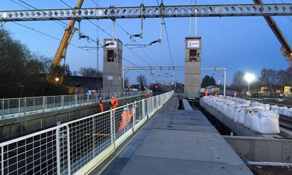 New Cambridge North railway station is taking shape