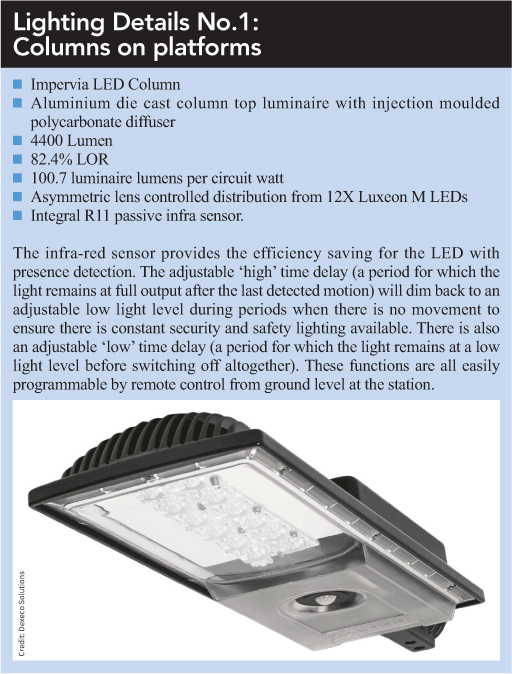 Improved lighting at Rainhill station increases satisfaction Box 1