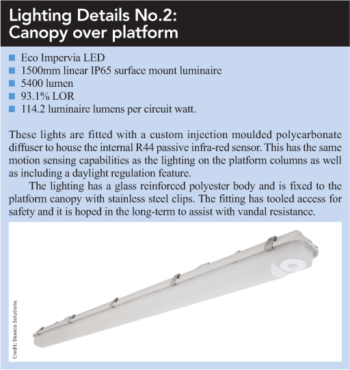 Improved lighting at Rainhill station increases satisfaction Box 2