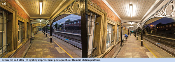 Improved lighting at Rainhill station increases satisfaction Image 2