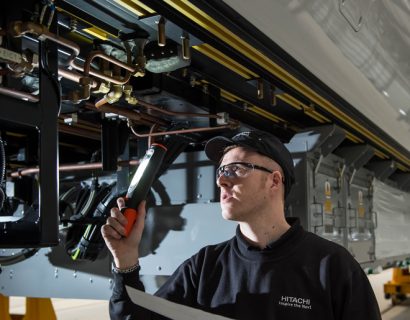 First UK built Intercity Express Train unveiled at Hitachi facility in County Durham