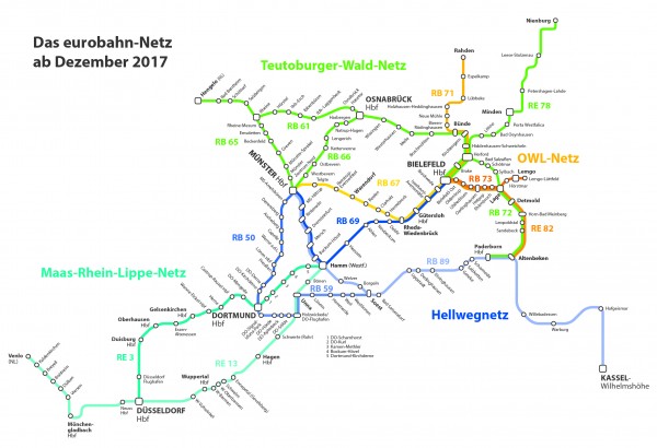 Keolis Deutschland operations in 2017