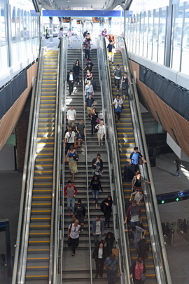 London Bridge station concourse open