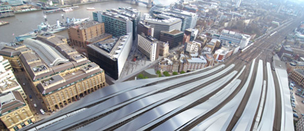 CGI of the proposed London Bridge station  