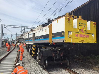 Network Rail carries out Crossrail package of work