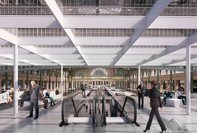 New mainline departure hub Gare du Nord
