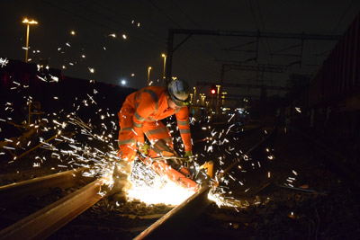 New railway engineering techniques reduce delays and save time