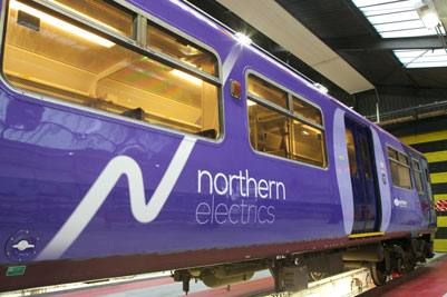 New look Northern Electric train