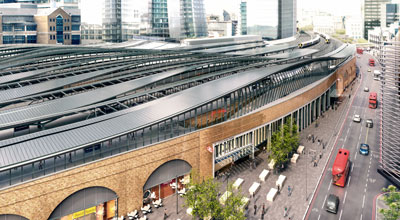 Planned London Bridge station public space and entrance revealed
