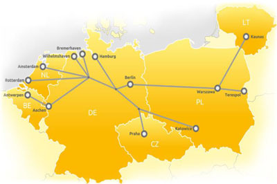 Rail Freight Corridor North Sea - Baltic route
