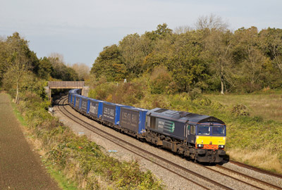 Rail freight continues to decline during 2015