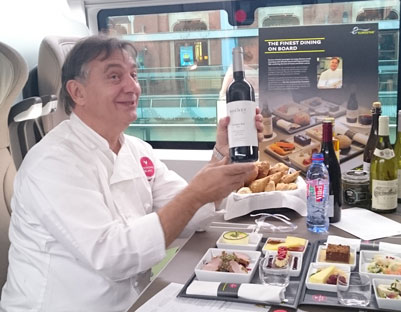 Renowned chef Raymond Blanc has designed the meals available to Business Premier passengers