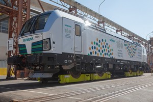 First broad gauge Vectron on its way to Finland