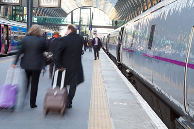 UK rail passenger satisfaction rises