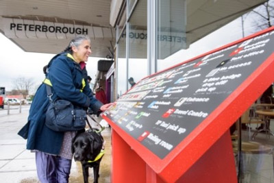 Virgin Trains and RNIB install tactile station maps for visually impaired travellers