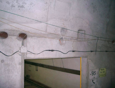 Figure 5c: Electrics at the installation phase