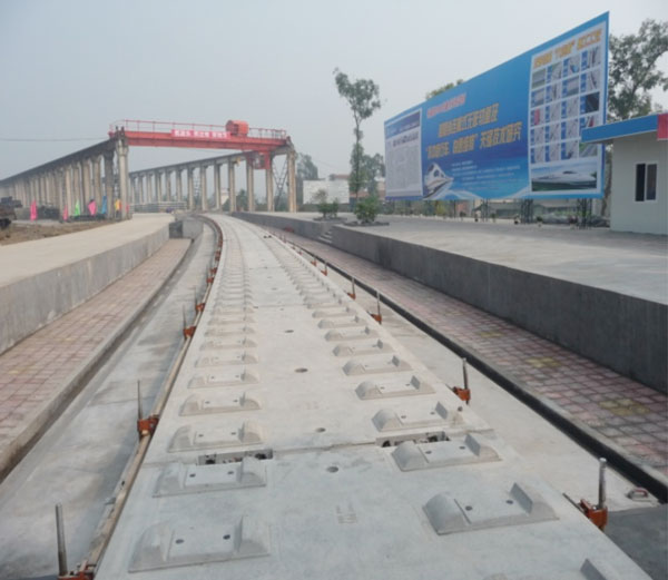 Figure 6: The Cheng-Guang intercity line in construction
