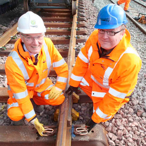 Network Rail completed track laying on the new 24km stretch of railway between Airdrie and Bathgate, making it the longest domestic passenger railway with new stations to be built in Britain for a century.
