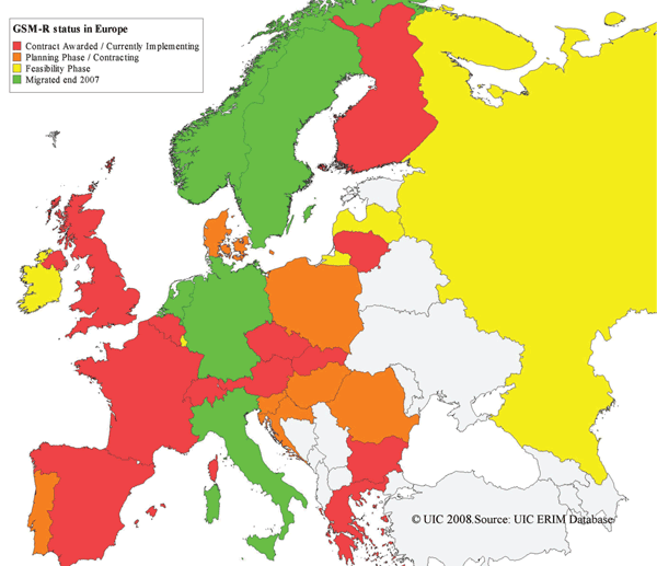 Figure 1: Implementation plans / stage in Europe