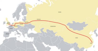 First direct China-UK freight train arrives in London