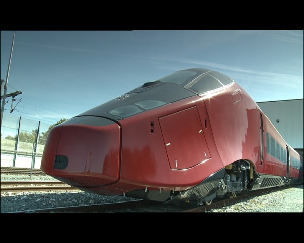 The Italo train is built with 98% of recyclable material