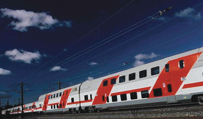 Figure 3: High-standard InterCity trains ensure continuous and esential rail services between cities