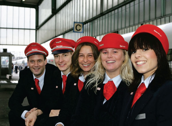 Figure 3: Friendly service teams will look after travellers and visitors