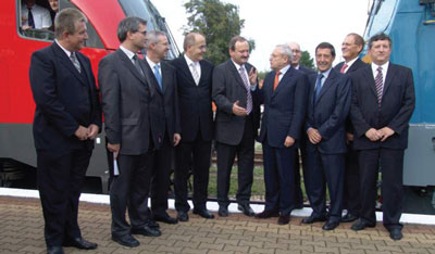 Figure 2: A ceremony took place in September 2005 to celebrate the completion of recent works