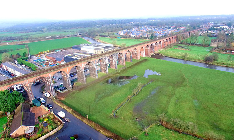 Network rail viaduct