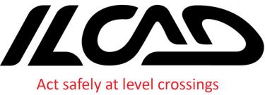 ILCAD safety at level crossings logo