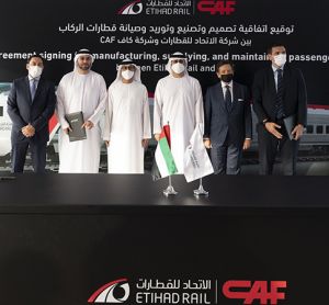 Etihad Rail signing with CAF